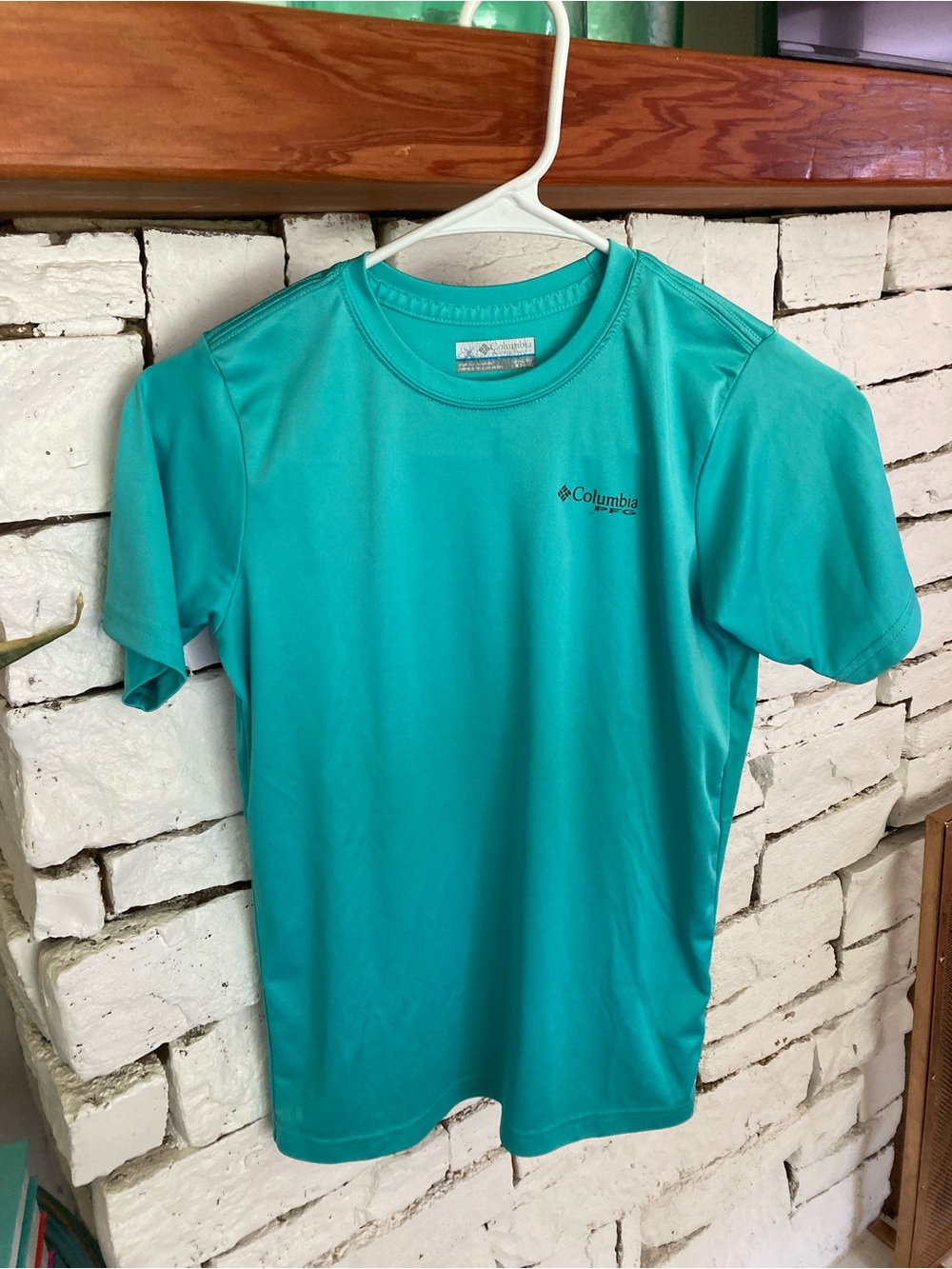 Columbia Teal Short-Sleeve Kids' Performance Tee
